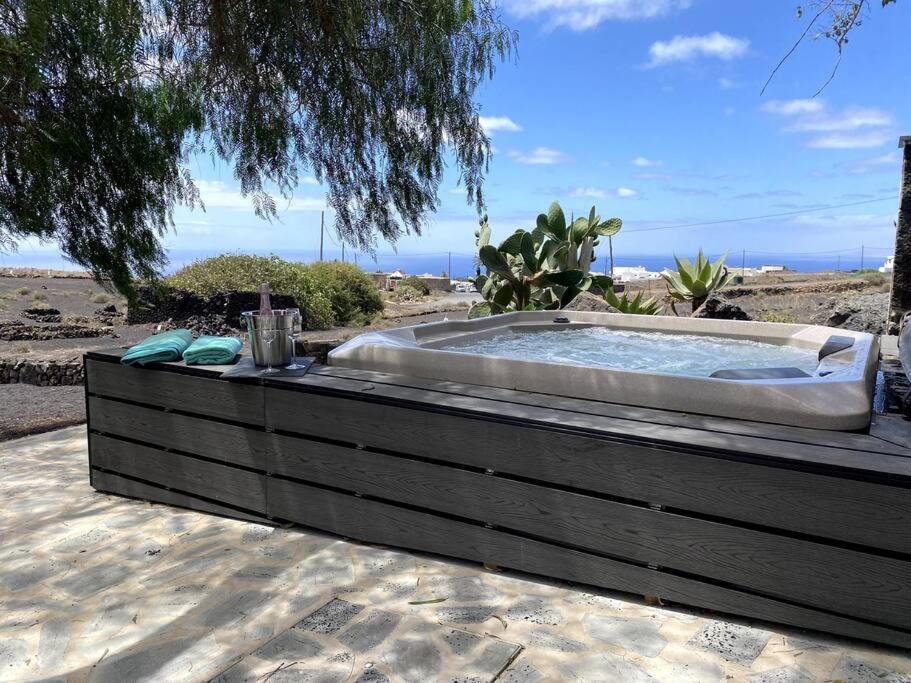 Cosy Finca, Sea Views, Jacuzzi La Asomada  Esterno foto